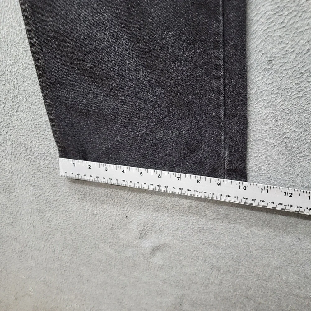 VINTAGE‎ Levi's 515 Women Jeans 20 M Black Denim Low Rise Bootcut 30